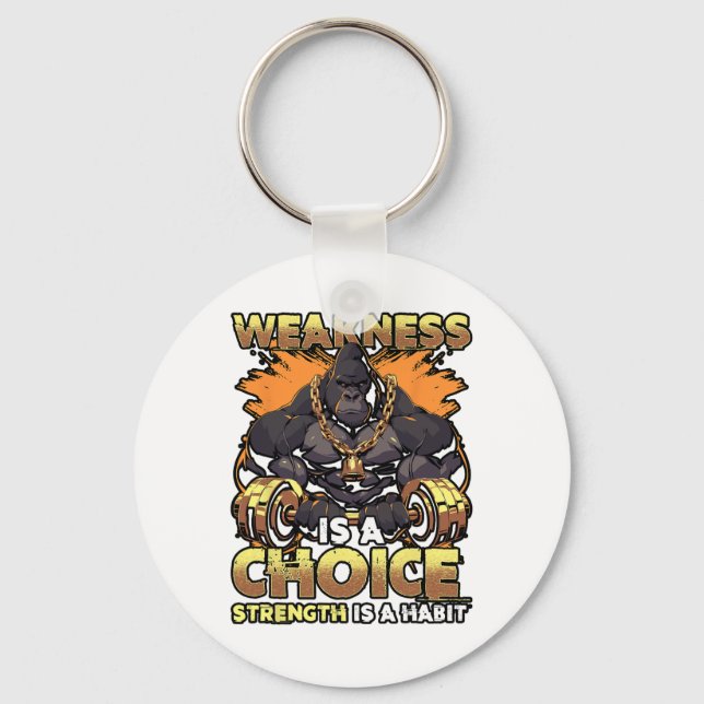 Svaghet är en glimt av valfusk, motivation och mot nyckelring (Framsida)