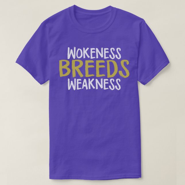 Svaghet mellan köldgrader t shirt (Design framsida)
