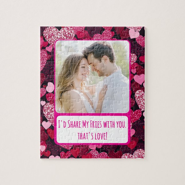 Svagt Rosa Heards  mina färjor Pussel (Vertikal)