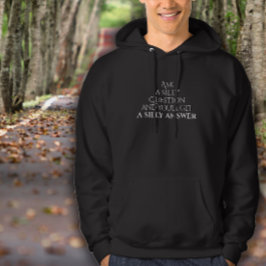 Svagt sagt vitt.. hoodie