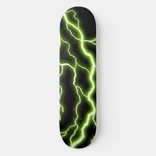 Sval Grön Elektricitet Mini Skateboard Bräda 18,5 Cm (Framsida)