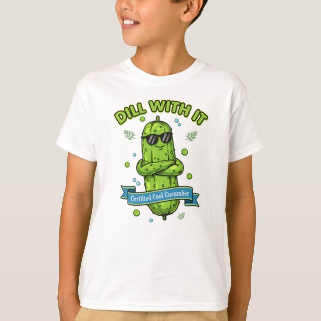 Svala Gurkvibbar – Klara att Dill-a T Shirt (Framsida)