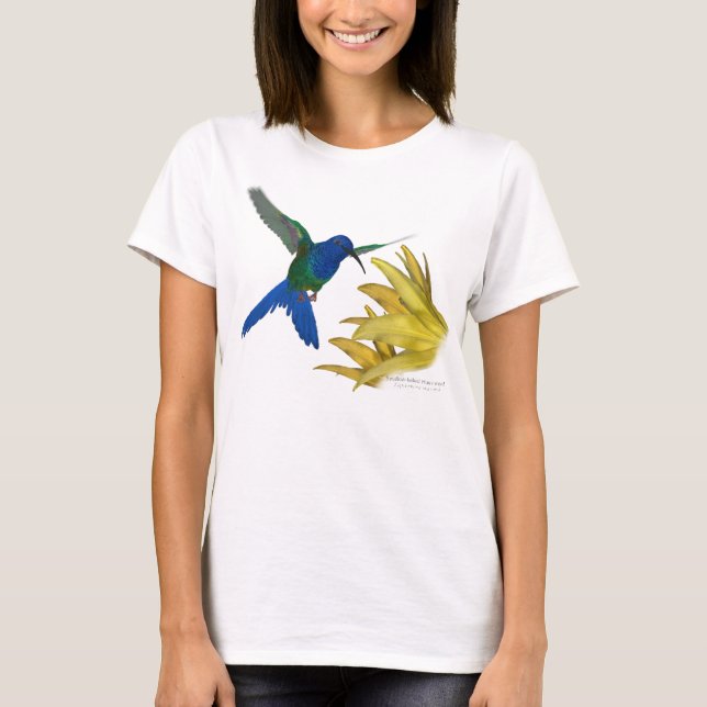 Svala-tailed Hummingbird T-shirt (Framsida)