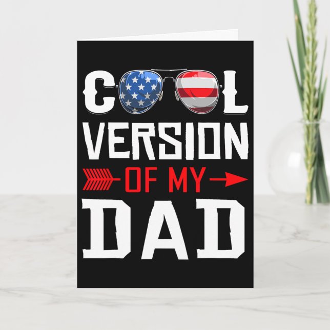 Svalare Version Av Min Pappa Singlars Fars Dag  Kort (Framsida)