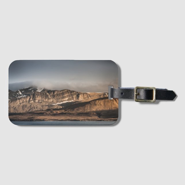 Svalbard liggande foto bagagebricka (Framsida horisontal)