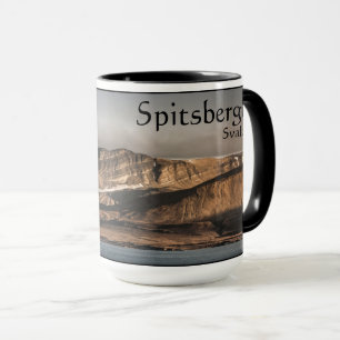 Svalbard liggande foto mugg