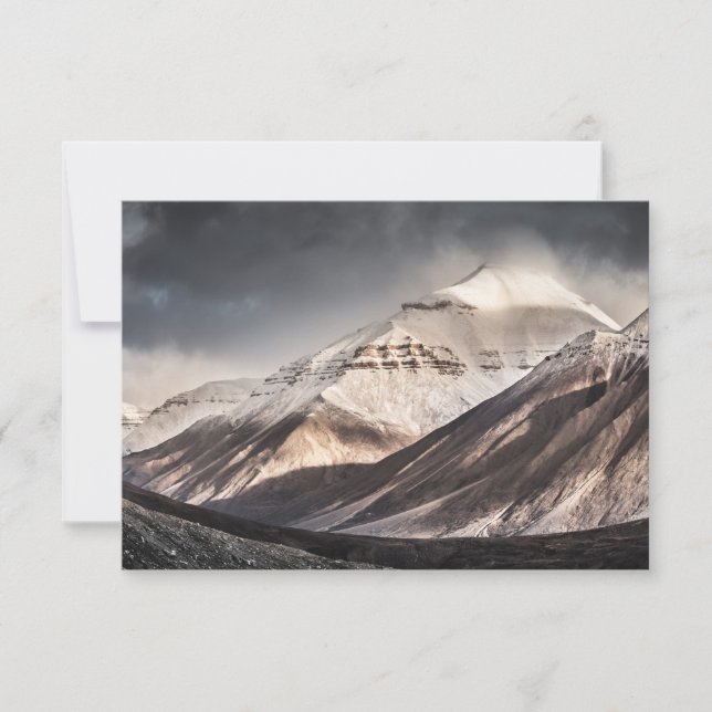 Svalbard Mountain Card (Framsida)