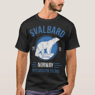 Svalbard Norge Arktisk cirkelbåge Polar T-Shirt S