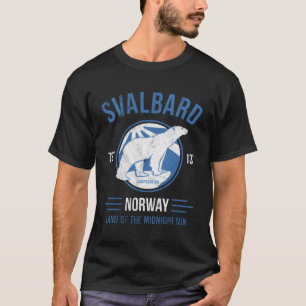Svalbard Norge Polar Bears Longyearbyen Gif T Shirt