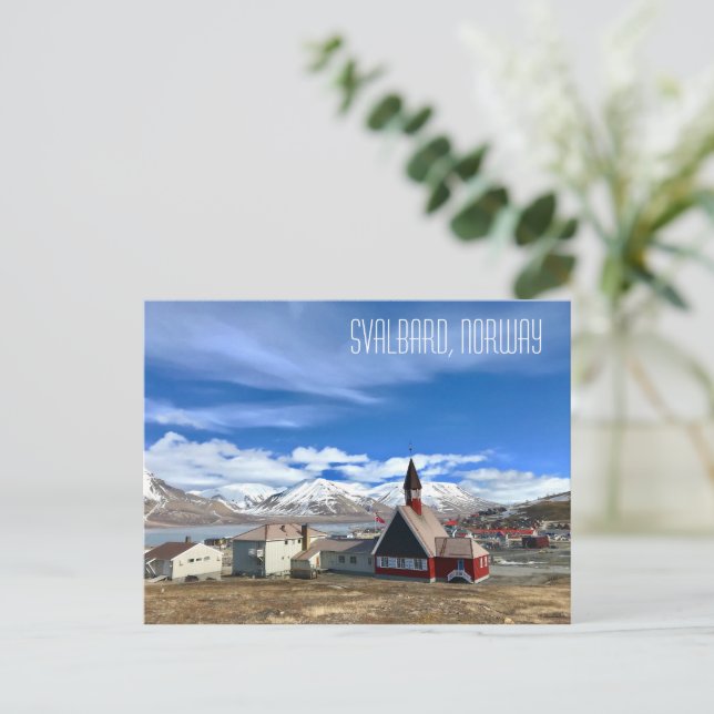 Svalbard, Norge Vykort (Stående Fram)