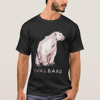 Svalbard Polarna Bear Arctic Circle Norge T Shirt