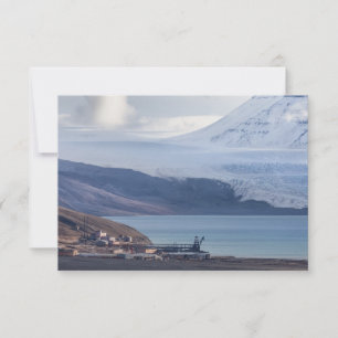 Svalbard Pyramiden Glaciarkort