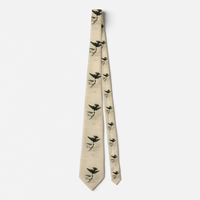 Svälj av vitbun (Träd) - Audubon's Birds Slips (Framsida)