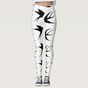 Svälj Birds Silhouettes Thunder_Cove Leggings