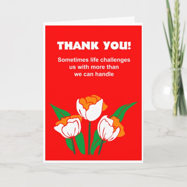 Svälj inspirerande uppmuntran kort (Framsida)