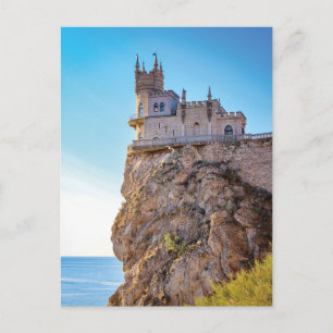 Svälj-kort för Nest Castle Crimea Ukraina Vykort