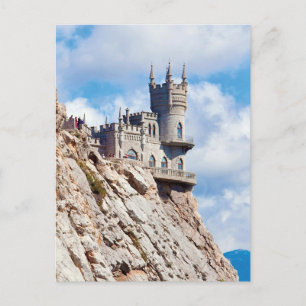 Svälj-kort för Nest Castle Crimea Ukraina Vykort