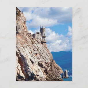 Svälj-kort för Nest Castle Crimea Ukraina Vykort