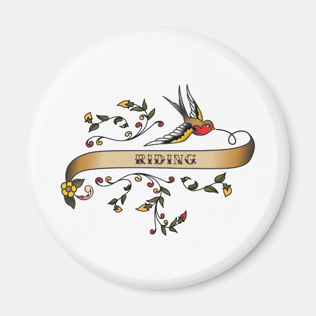 Svälj och Rulla med Riding Magnet (Framsidan)