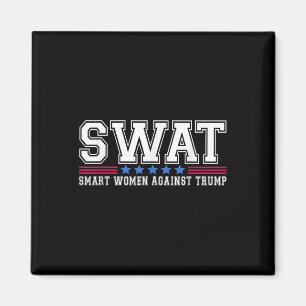 Svälj smarta kvinnor mot Trump-funn antitrump 2 Magnet