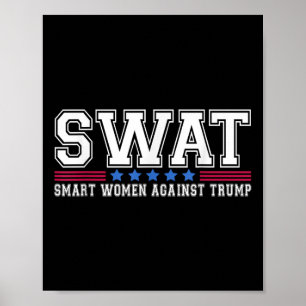 Svälj smarta kvinnor mot Trump-funn antitrump 2 Poster