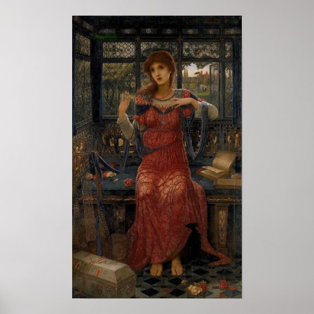 Svälj, Svälj av John Melhuish Strudwick Poster (Framsidan)