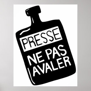 Svälja inte pressaffischen poster
