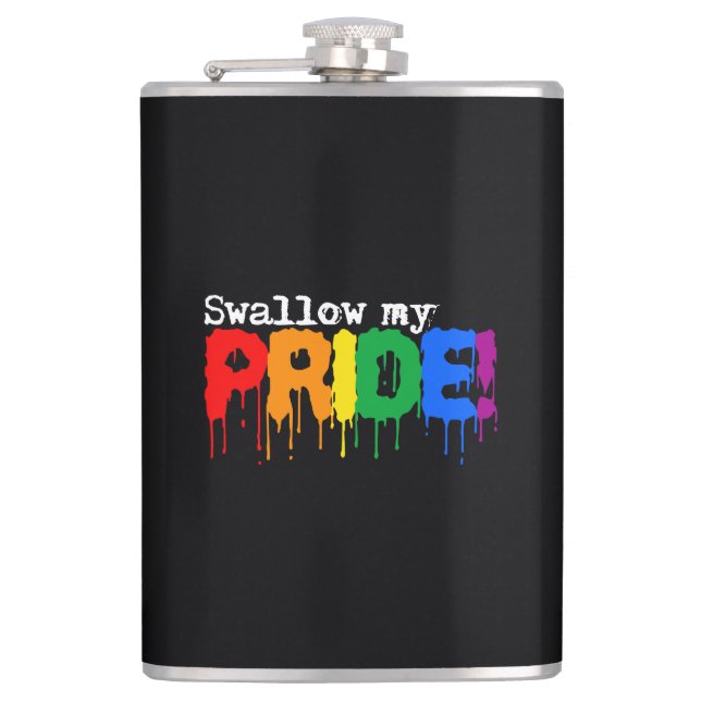 Svälja min pride fickplunta (Framsidan)