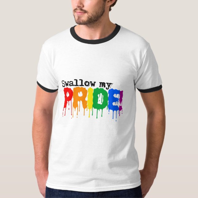 Svälja min stolthet tee shirt (Framsida)