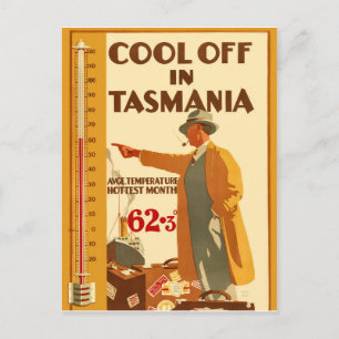 Svalka dig i Tasmanien Vykort