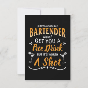 Sväll med Bartender Kort