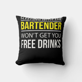 Sväll med Bartender Kudde