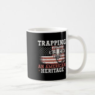 Svälla ett amerikanskt kulturarvsvällningsfångstsk kaffemugg