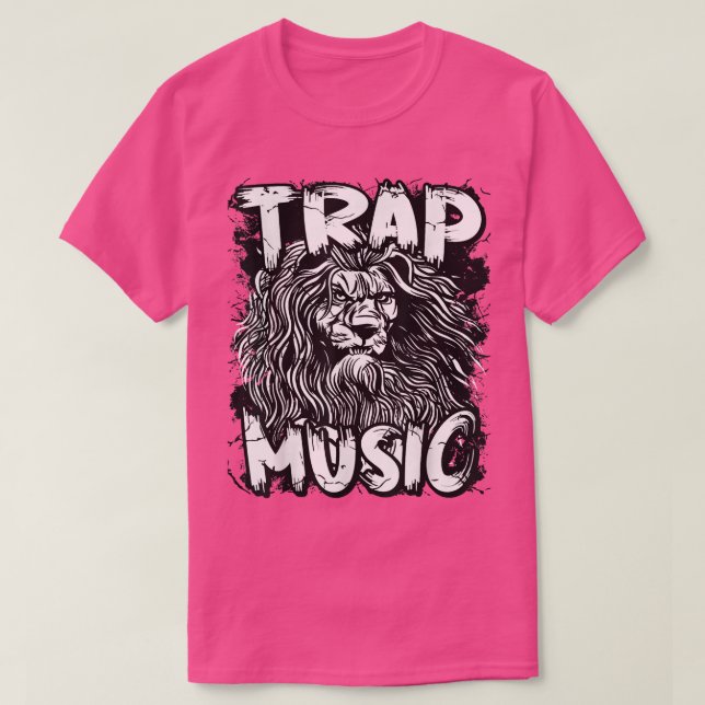 Svälla Lejon grafik Rap Hip hop Techno R&b 304 T Shirt (Design framsida)