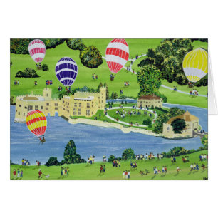 Svälla på Leeds Castle Hälsningskort