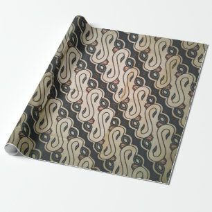 Svälla Papper batik Presentpapper