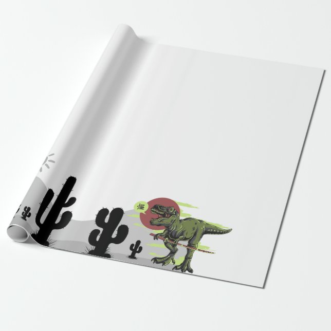 Svälla Papper bigfot Presentpapper (Utrullad)