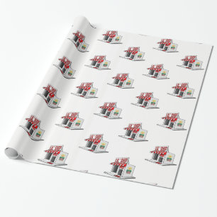 Svälla Papper omaltor Presentpapper