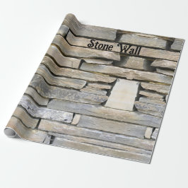 Svälla Papper roligt för stenvägg Presentpapper