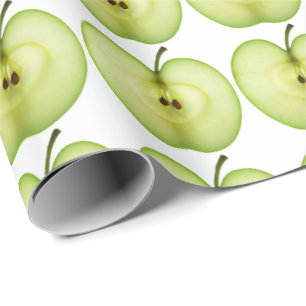 Svälla Pappert - Äppelsegment Presentpapper