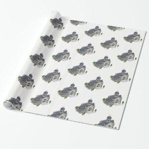 Svälla pappert tempel presentpapper