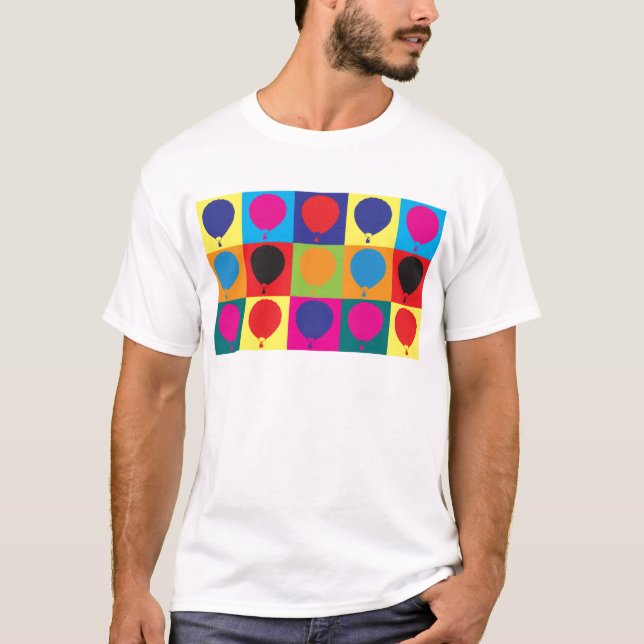 Svälla popkonst tee (Framsida)