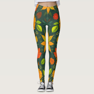 Svällande naturlig Inslag Leggings