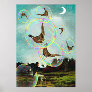 Svälld i bubblor poster