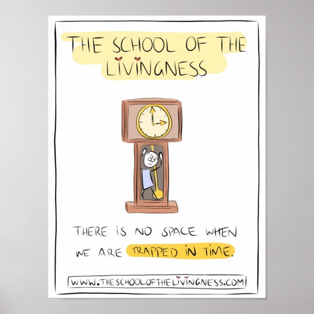 Svälld i tid Poster (Framsidan)