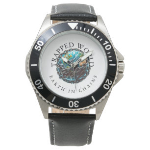 Svälld värld armbandsur