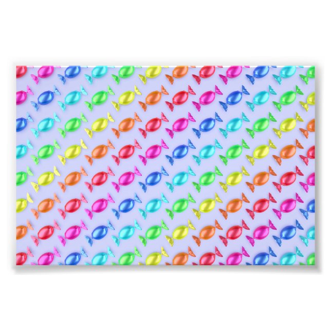 Svällda kanaler med olika färg fototryck (Framsidan)