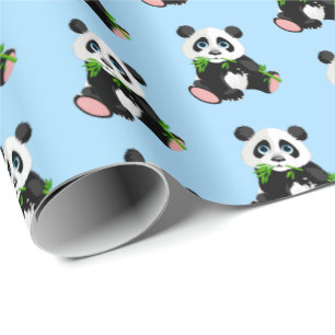 Svällning av Pappra pandabjörn Presentpapper