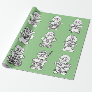 Svällning/färg/aktivitet papprare presentpapper