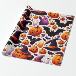 Svällning Papper för Halloween Presentpapper